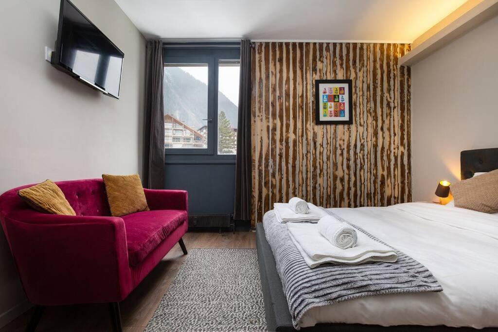 Beautiful Cosy, Modern Studio In Chamonix Centre Екстер'єр фото